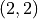 (2, 2)