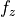 f_{z}