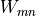 W_{mn}